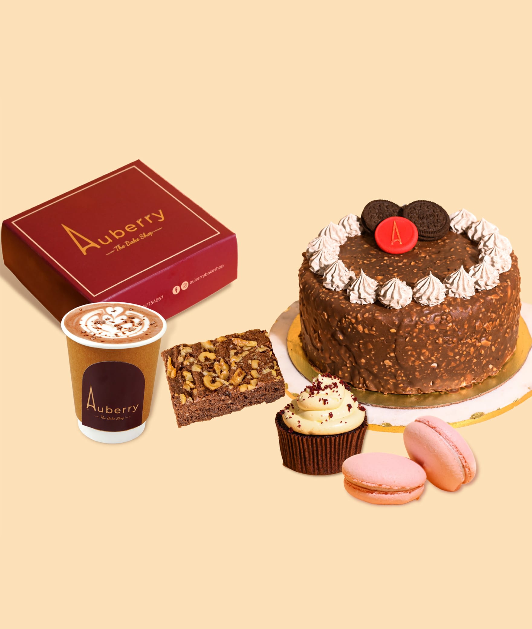 Auberry The Bake Shop - Logo