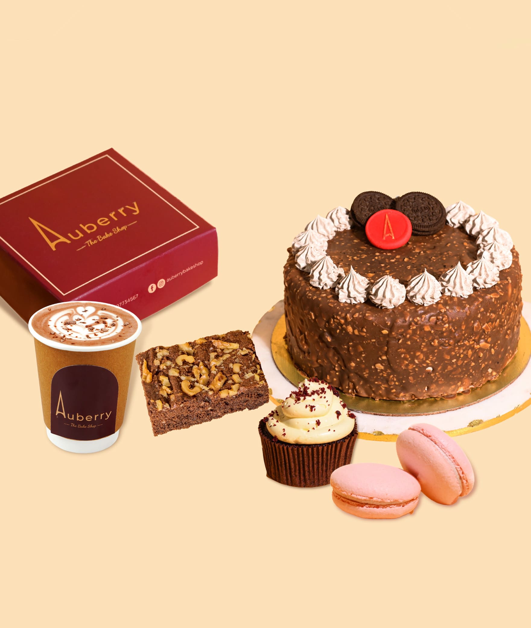 Auberry The Bake Shop - Logo