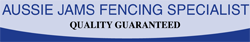 Aussie Jams Fencing Specialist - Logo