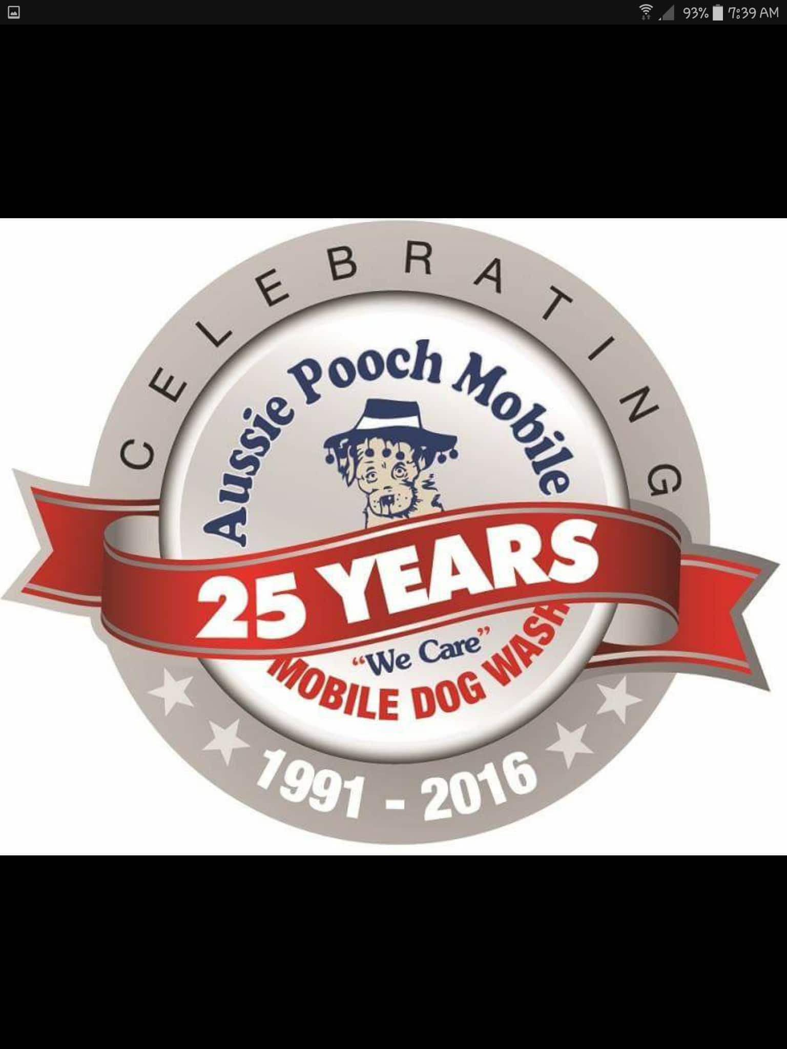 Aussie Pooch Mobile - Logo