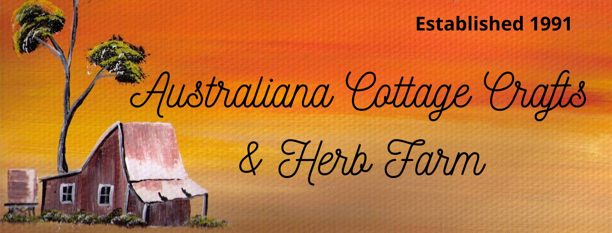 Australiana Cottage Crafts & Herb Farm - Logo