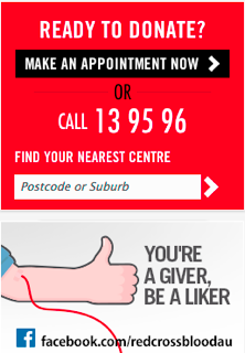 Australian Red Cross Blood Service - Logo
