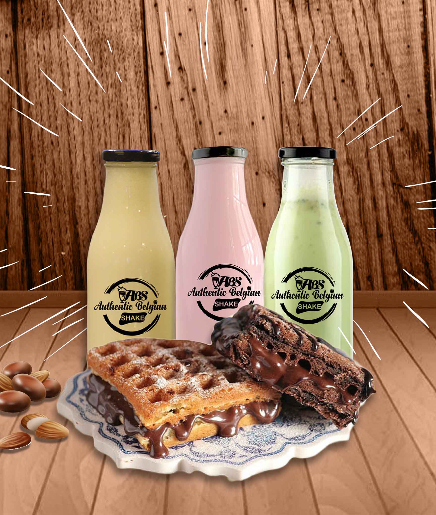 Authentic Belgian Waffles - Logo