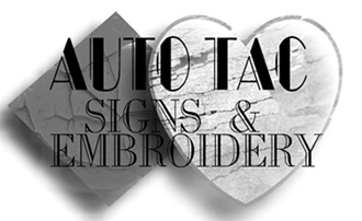 Auto Tac Signs &a; Embroidery - Logo