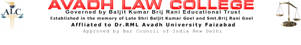 Avadh Law College (ALC) - Logo