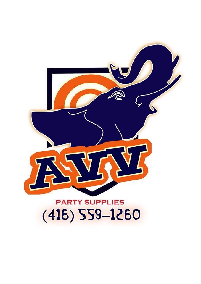 AVV party supplies - Logo