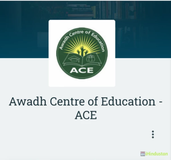 Awadh Centre of Education - ACE - Logo