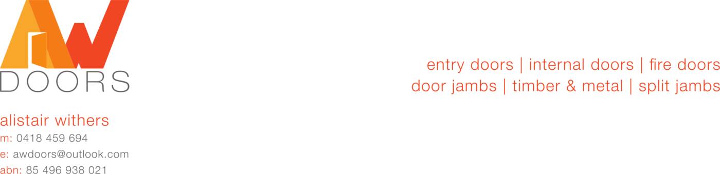 A.W. Doors - Logo