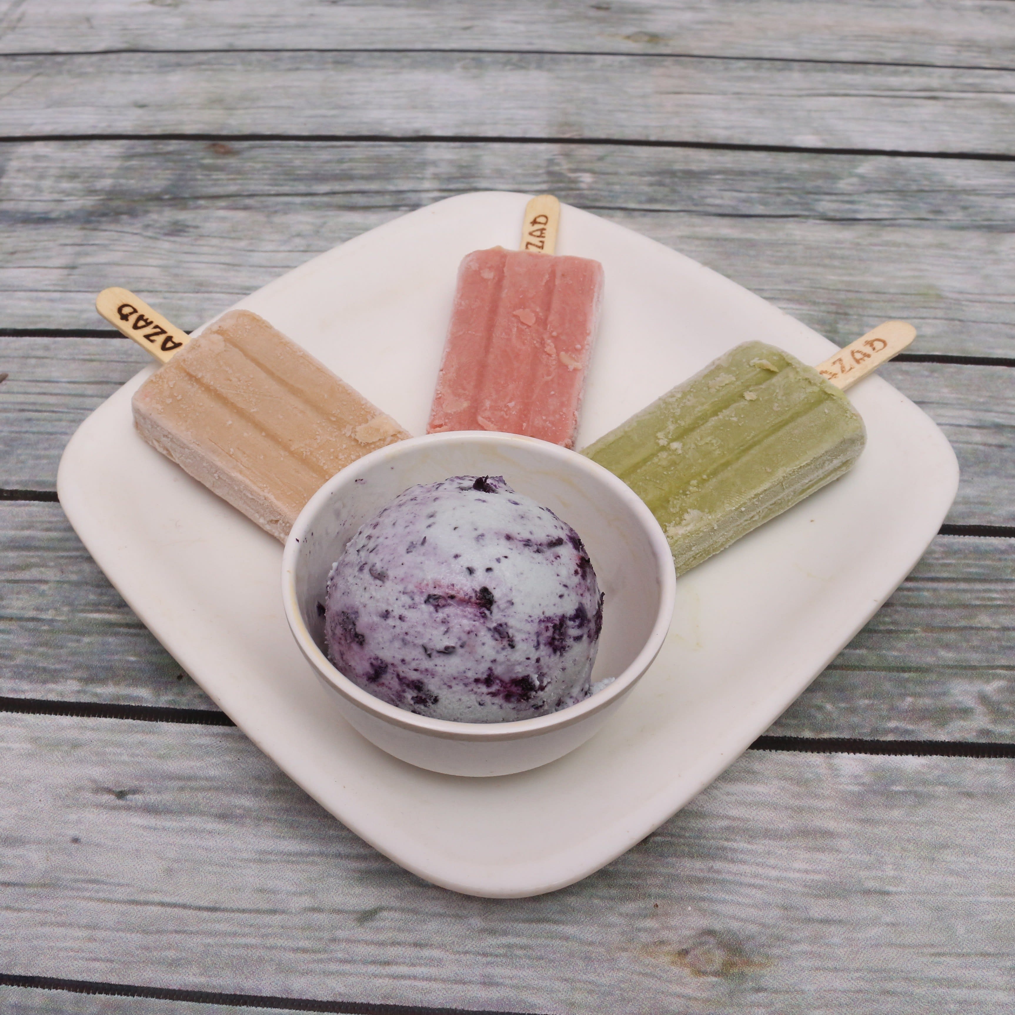 Azad Malai Kulfi & IceCream - Logo