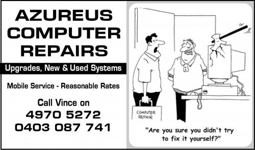 Azureus Computer Repairs - Logo