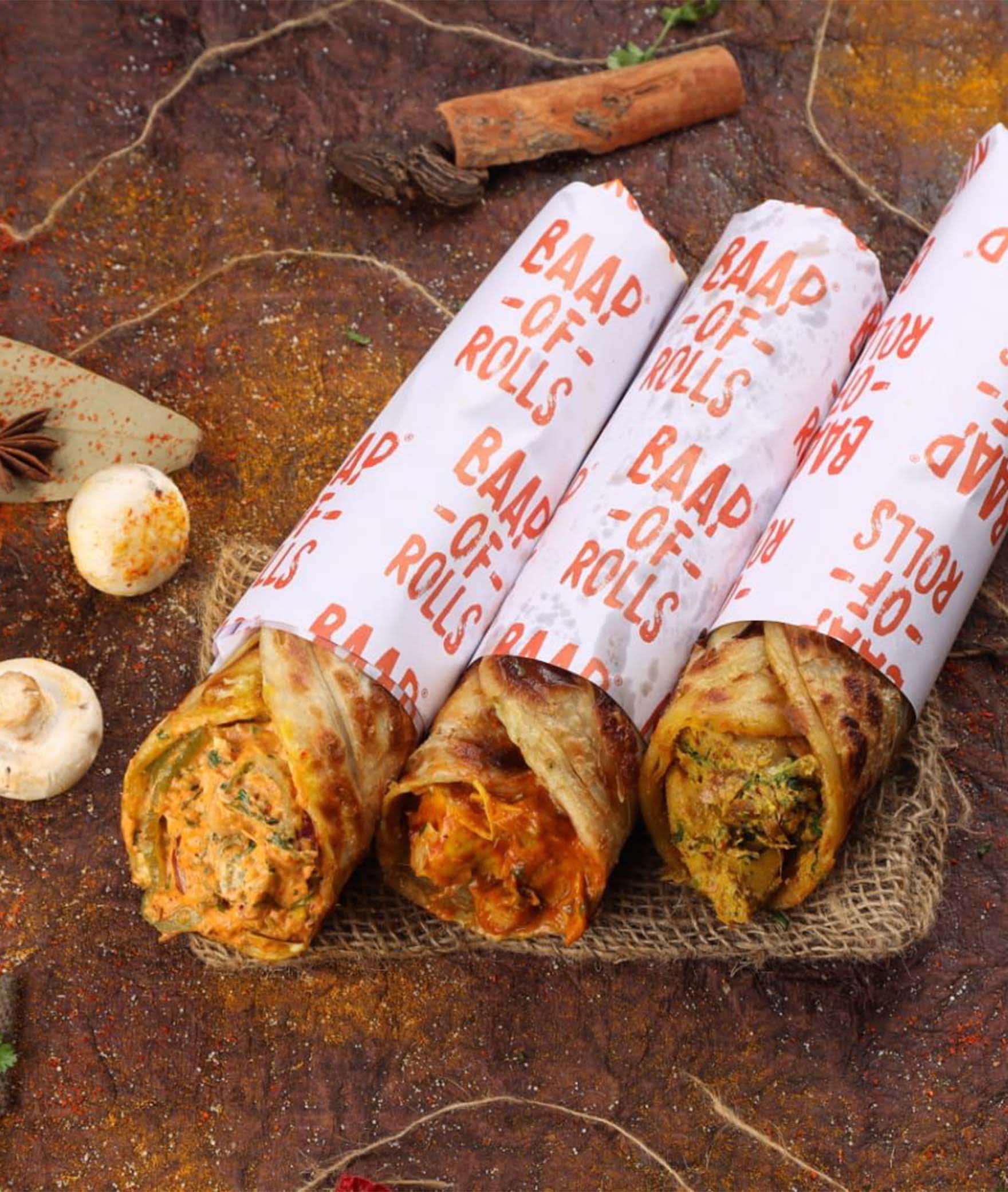 Baap Of Rolls - Logo