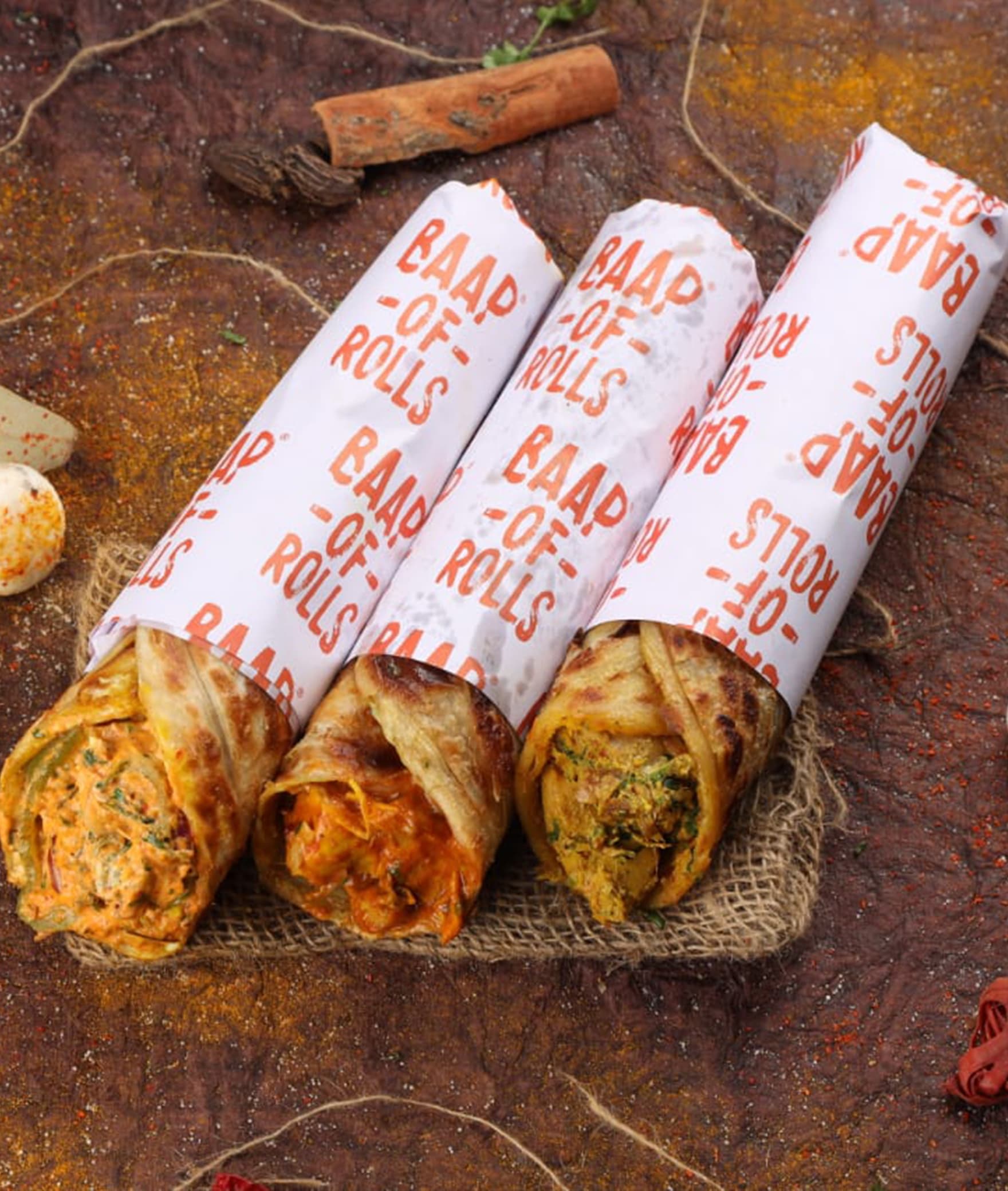 Baap Of Rolls - Logo