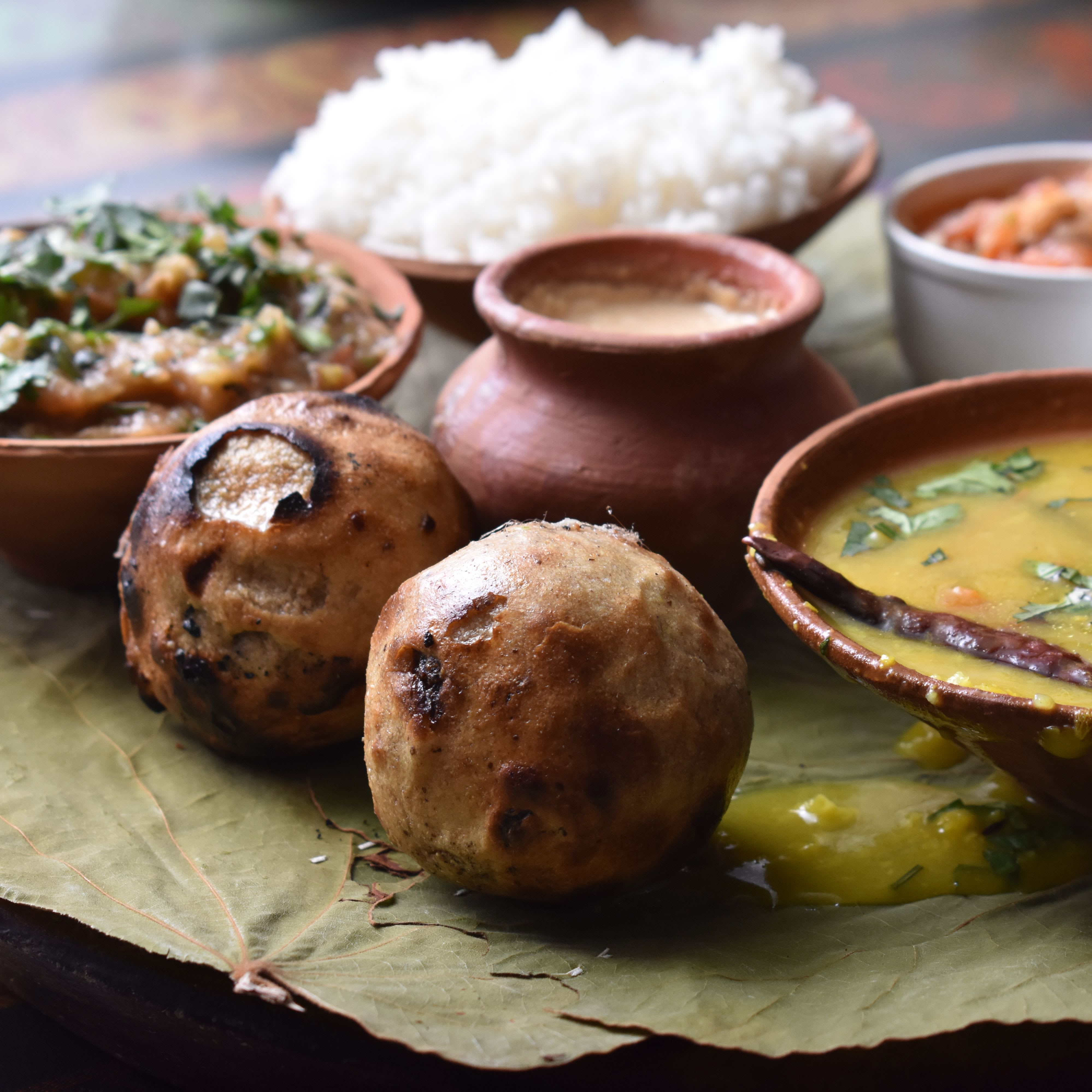 Baati Chokha - Logo