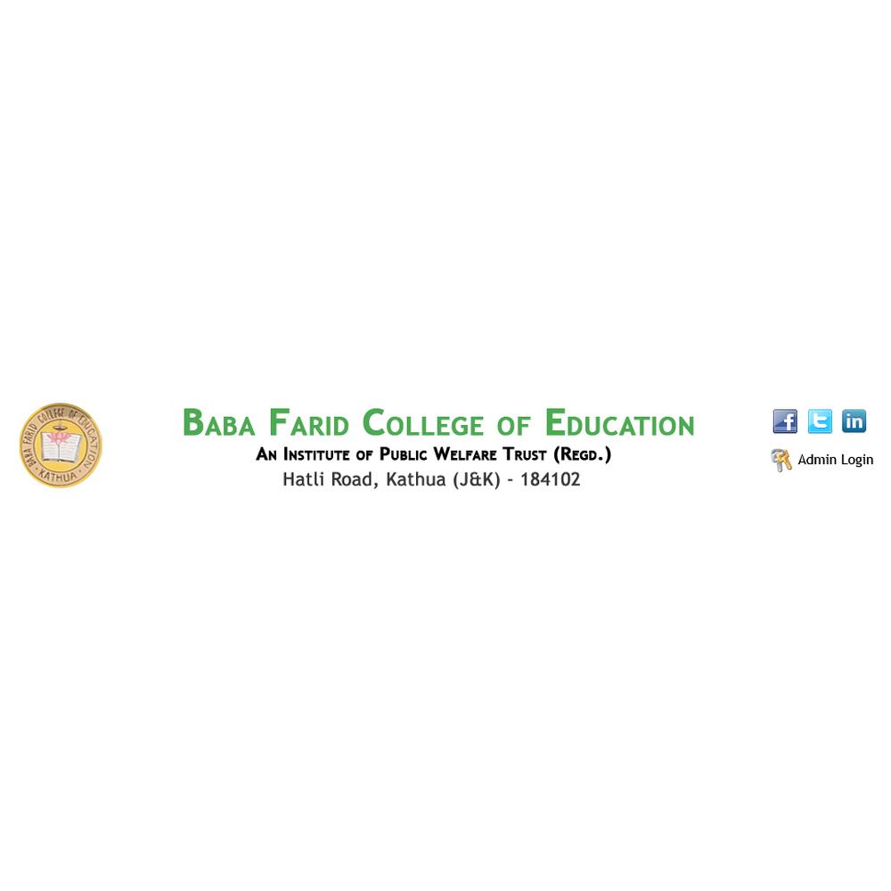 Baba Farid College of Education (BFCE) - Logo