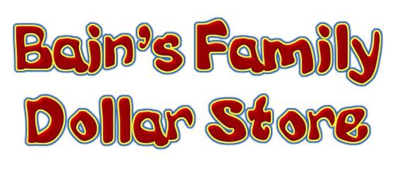 BAINS FAMILY DOLLAR STORE - Logo