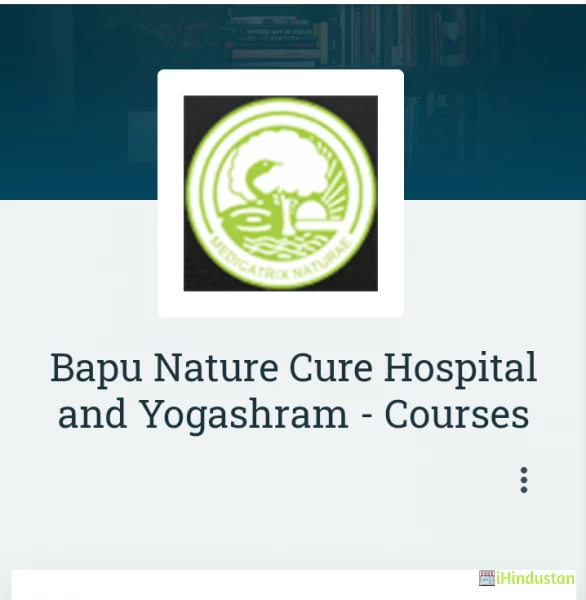 Bapu Nature Cure Hospital and Yogashram - Courses - Logo
