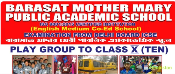 Barasat Mother Mary Public Academic School - Logo