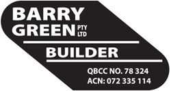 Barry Green Pty Ltd Builder - Logo
