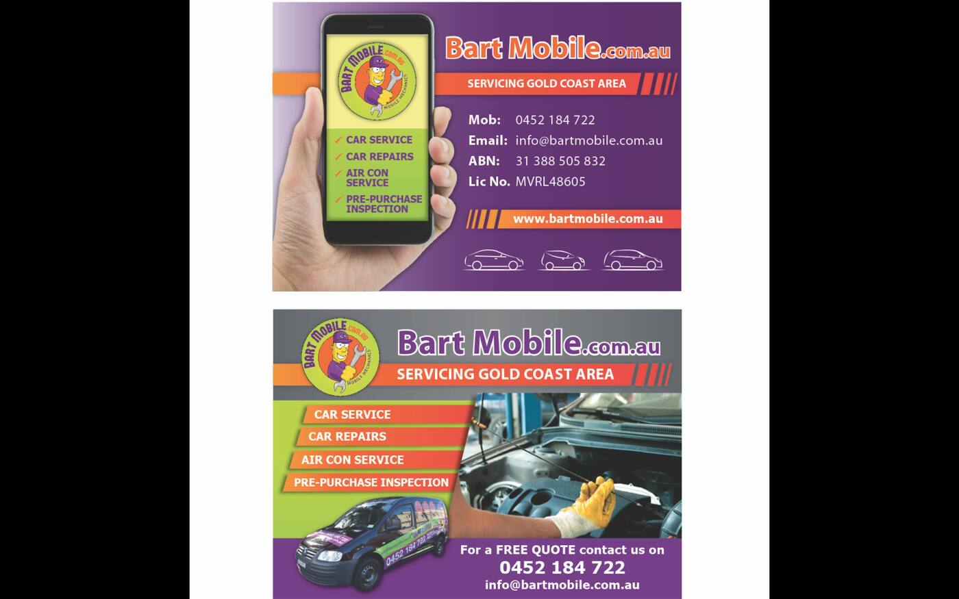 Bartmobile - Mobile Mechanics - Cover photo