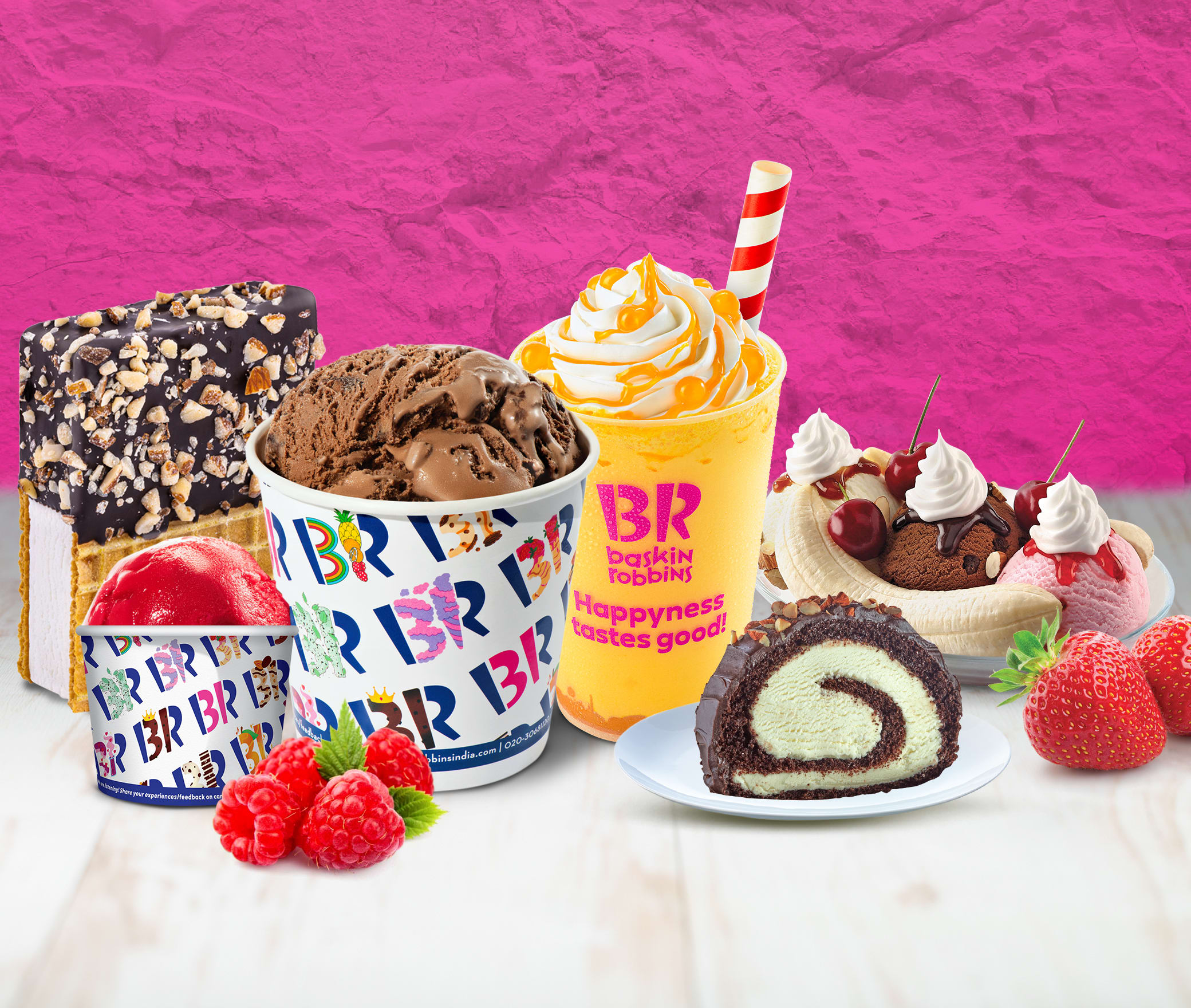 Baskin Robbins Happyness Shakes - Logo