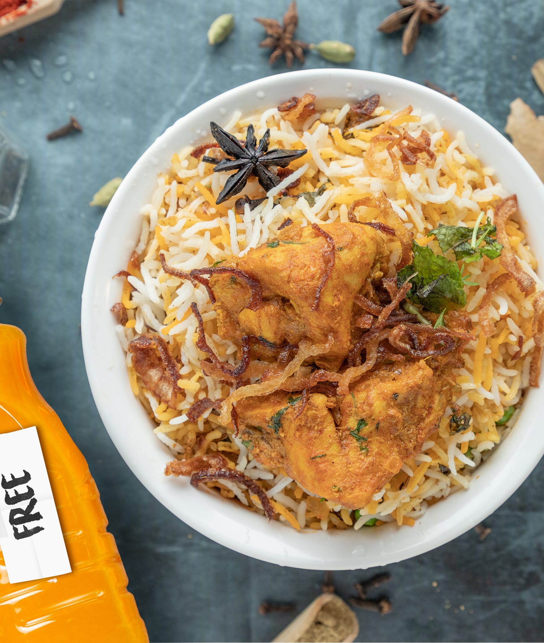 Basmati's Briyani Nation - Logo