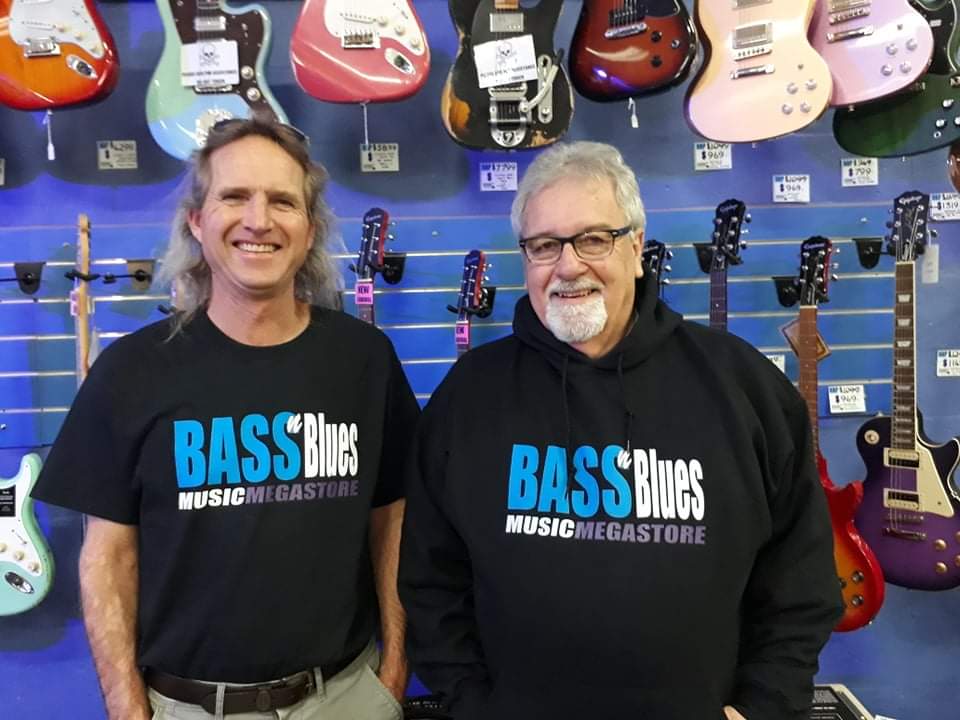 Bass 'n' Blues Music Megastore - Logo