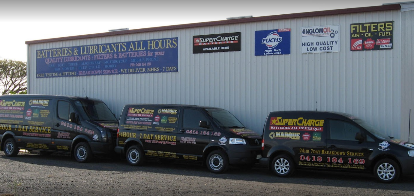 Batteries and Lubricants Bundaberg - Logo