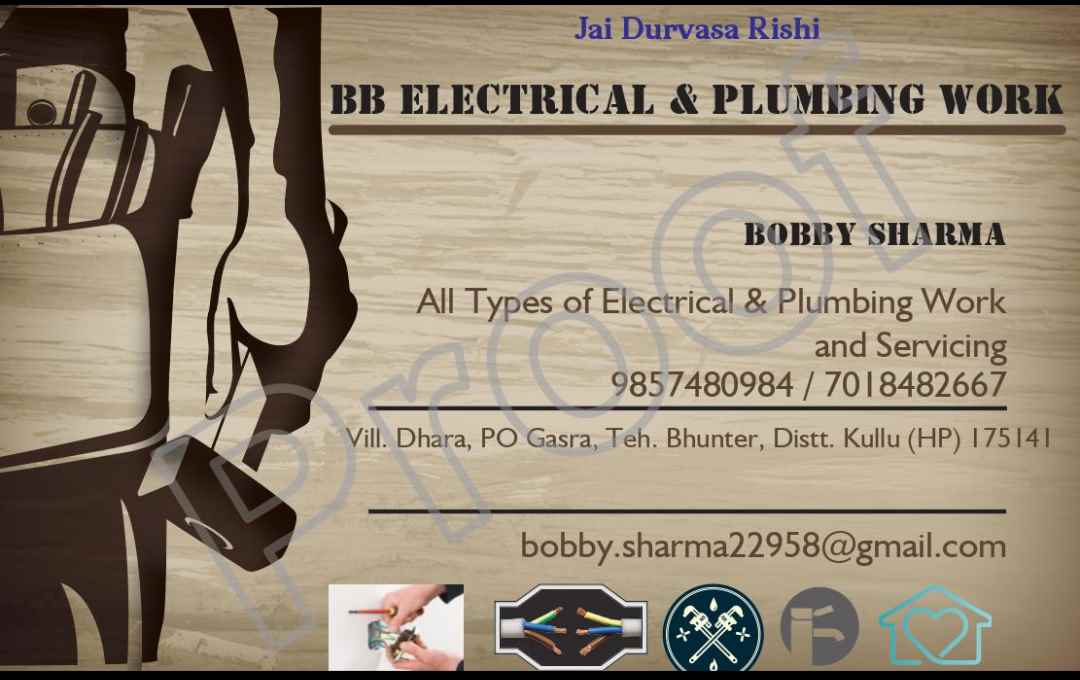 Bb Electricals And Plumbing Work - Cover photo