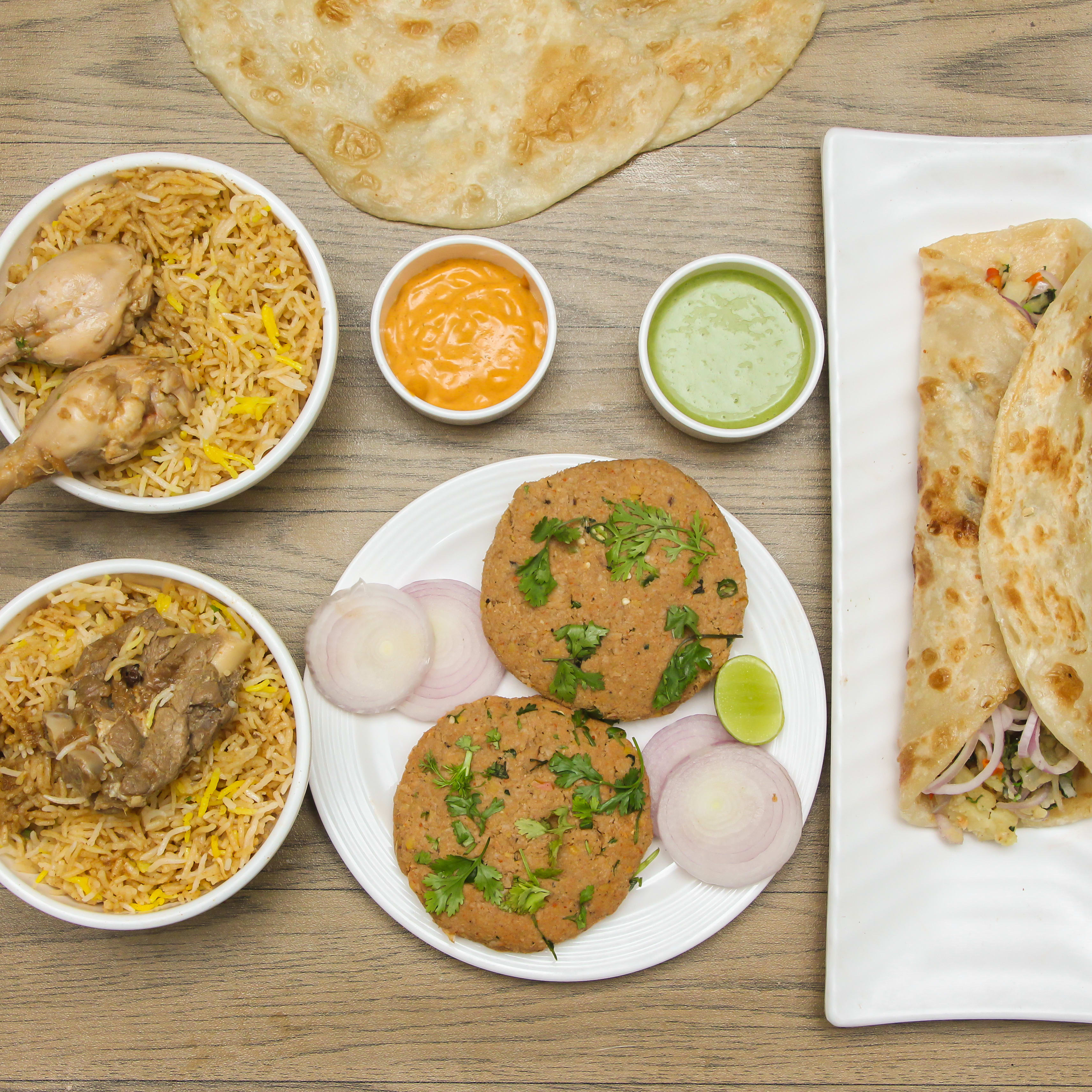BBQ Rolls N Biryani - Logo