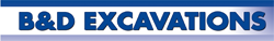 B & D Excavations - Logo