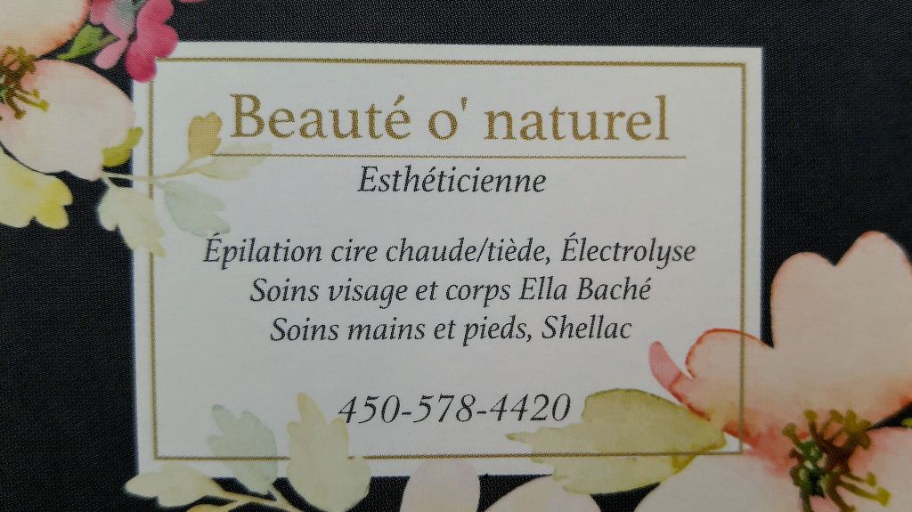 Beauté O&s;Naturel - Logo