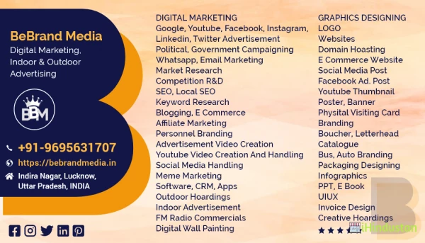BeBrand Media - Digital Marketing, Advertising And Busi - Logo