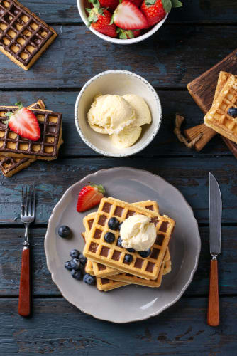 Bee Waffles & Fast Food - Logo