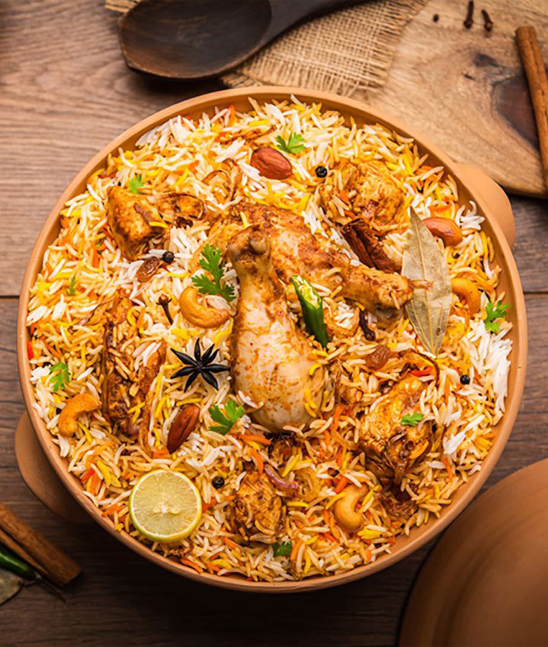 Behtarin Dum Biryani - Logo