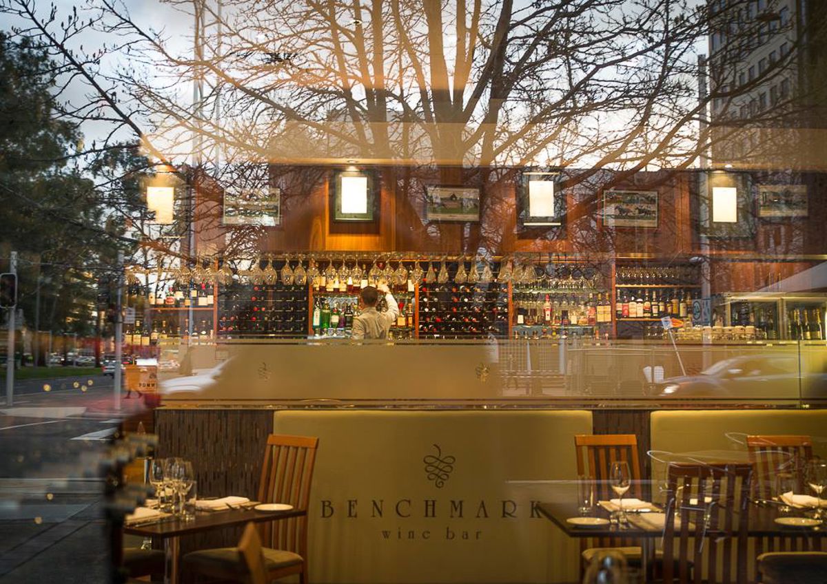 Benchmark Wine Bar - Logo