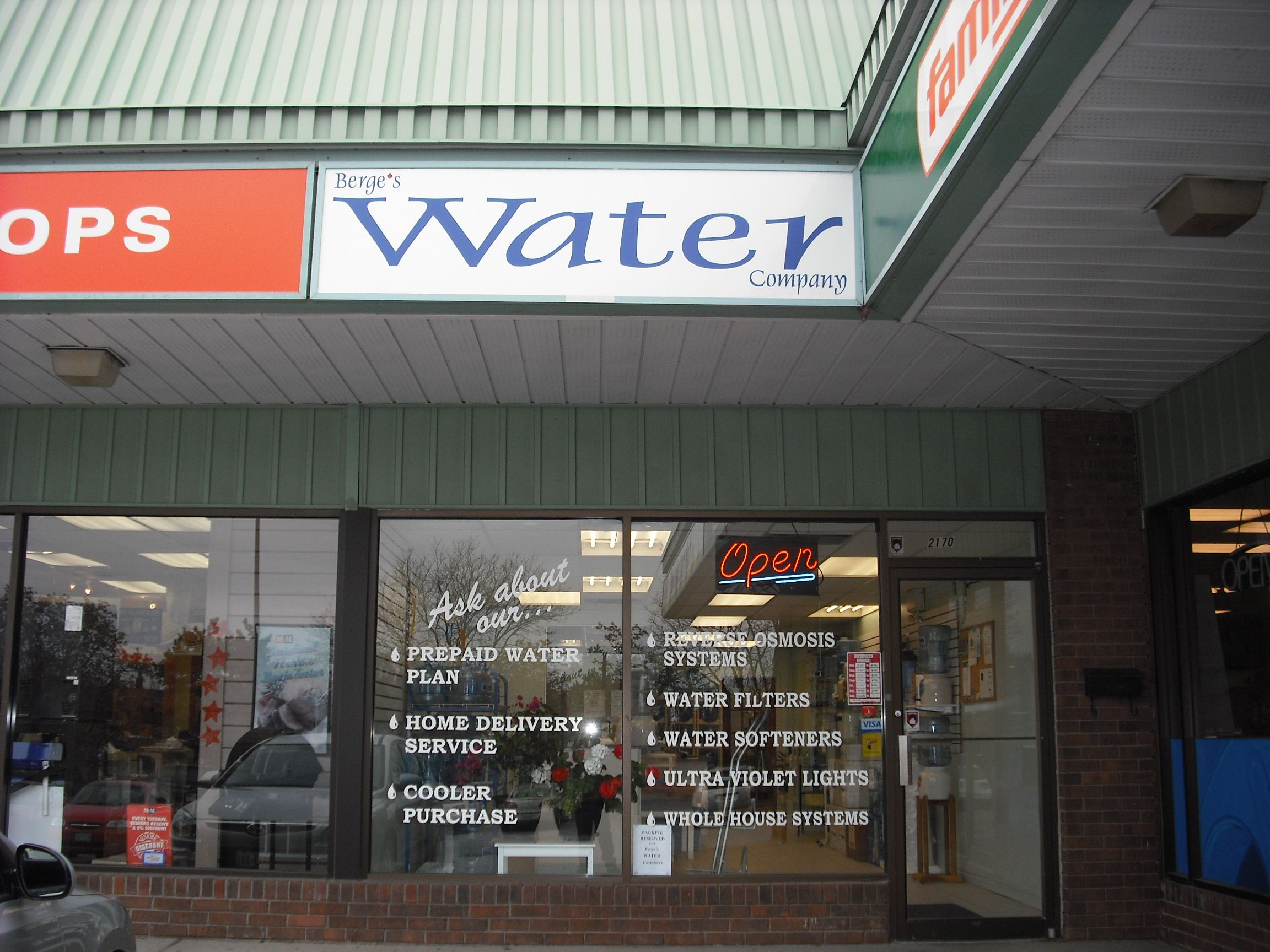 Berge&s;s Water Company - Logo
