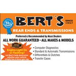 Bert&s;s Automotive Transmissions - Logo