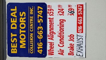 Best Deal Motors Collision Centre - Logo