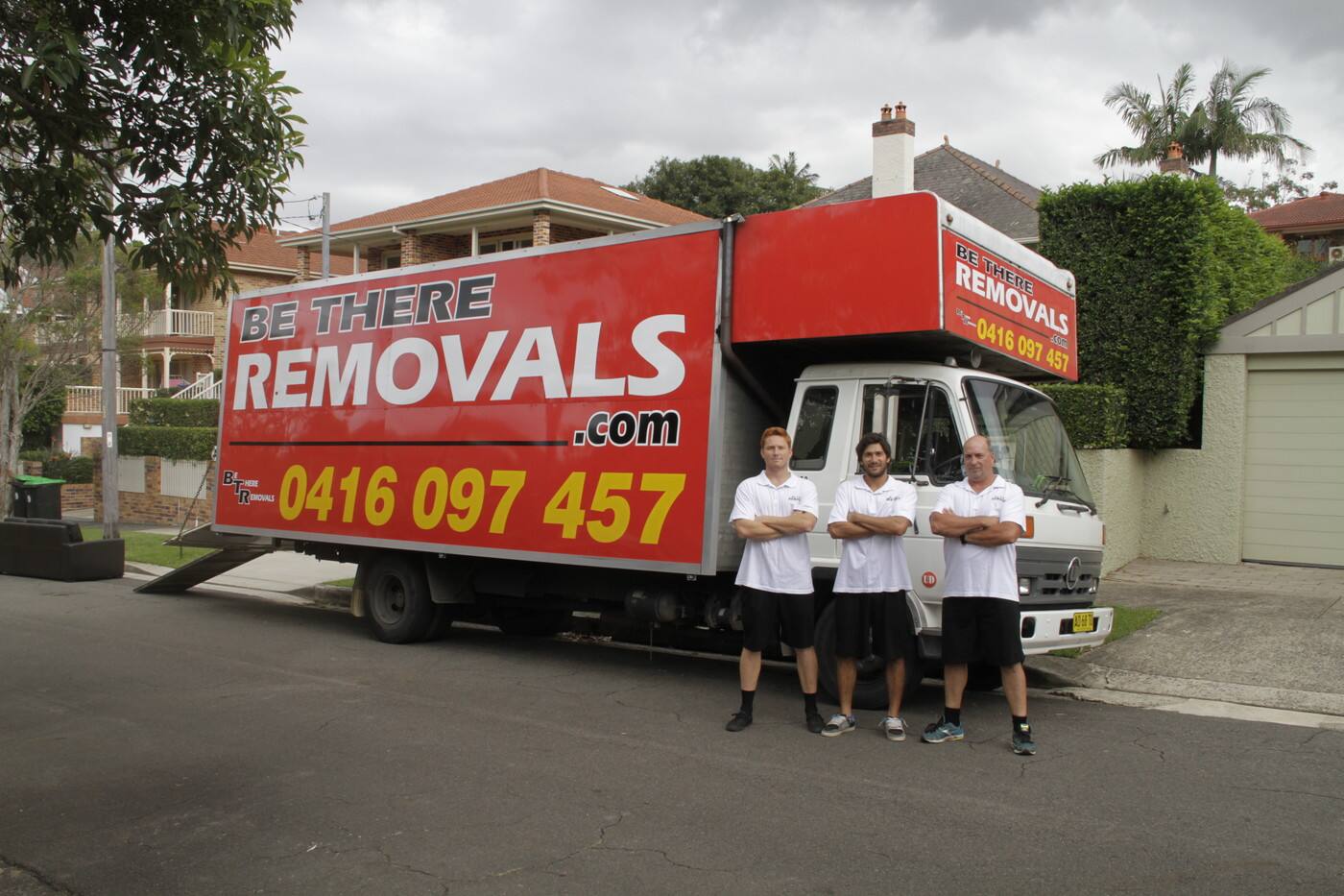 Be There Removals - Logo