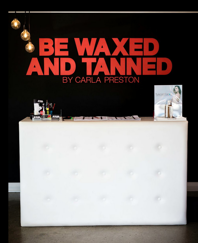 Be Waxed & Tanned by Carla Preston - Logo