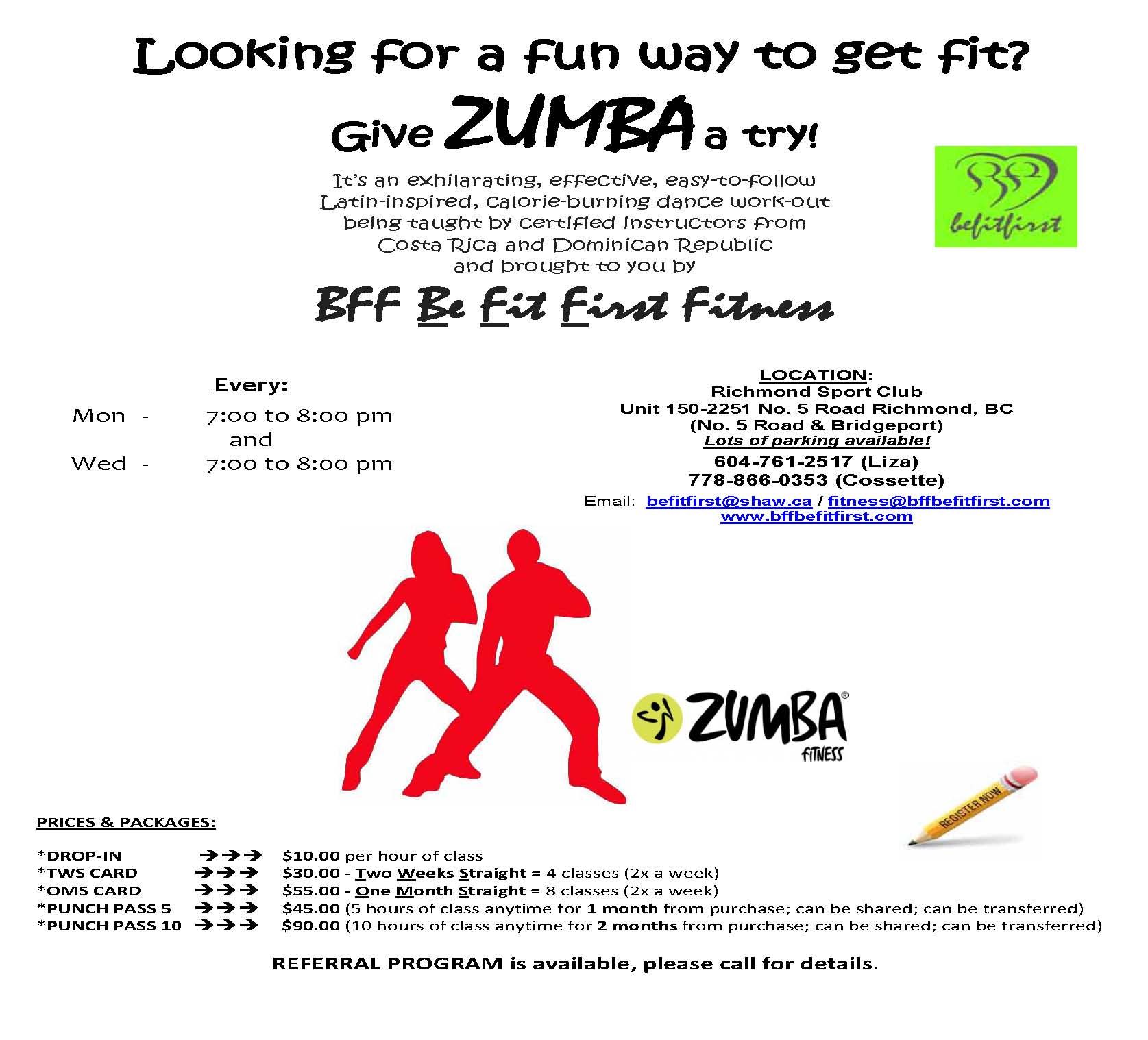 BFF Be Fit First - Logo