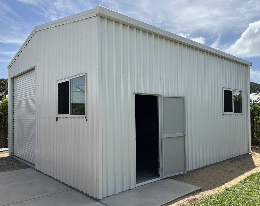 BF Sheds & Garages - Logo