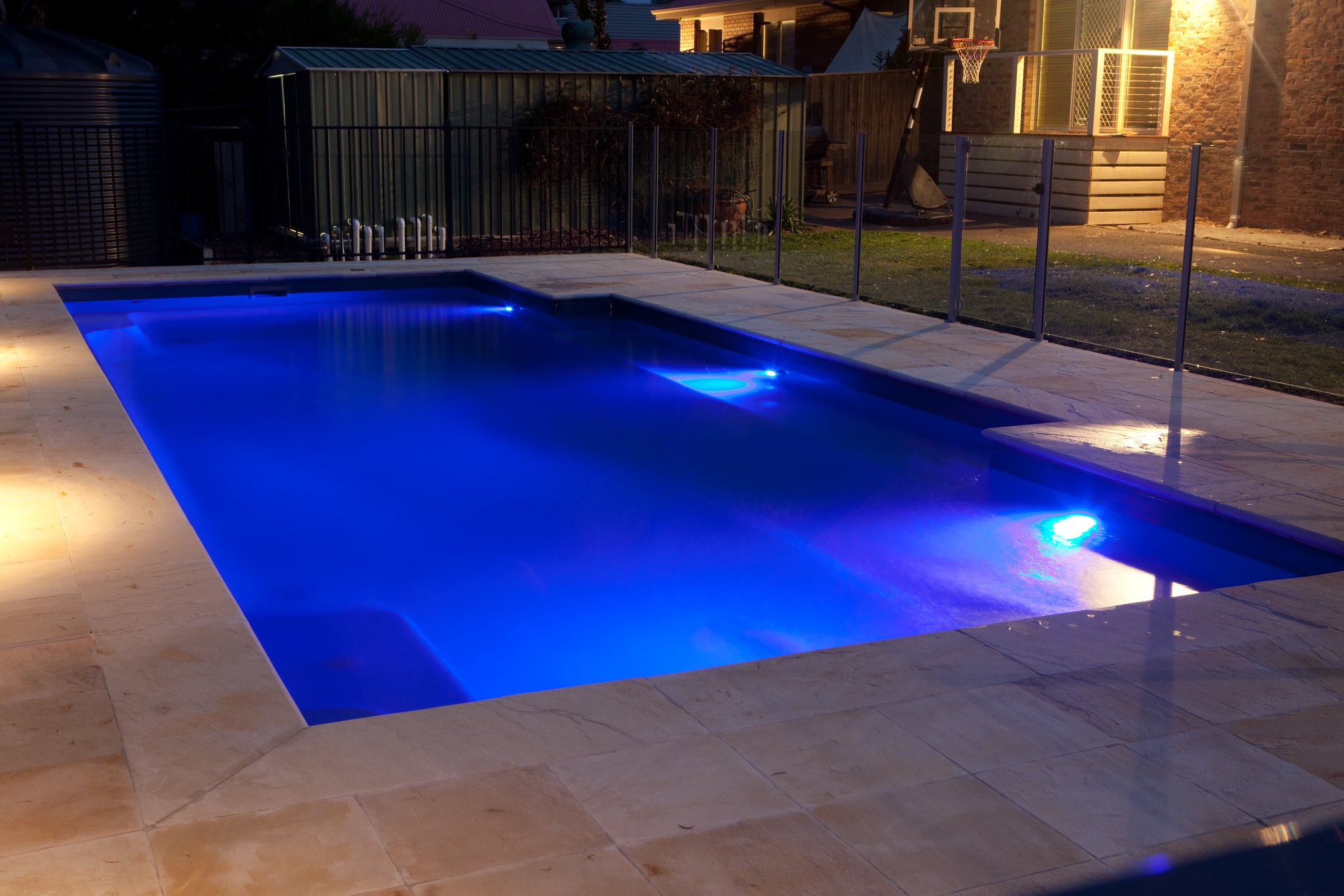 bg's pools & spas - Logo
