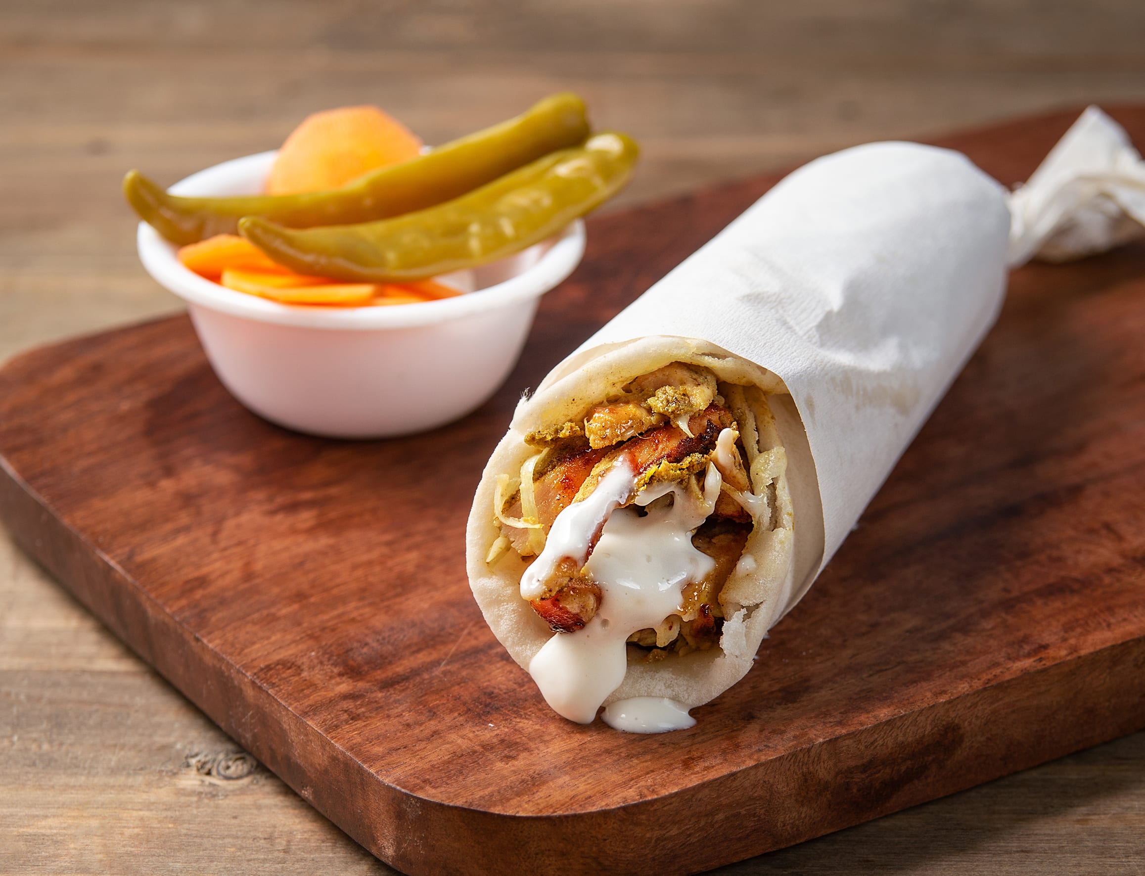 Bhaijaan Shawarma - Logo