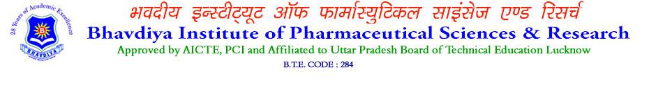 Bhavdiya Institute of Pharmaceutical Sciences Research (BIPSR) - Logo