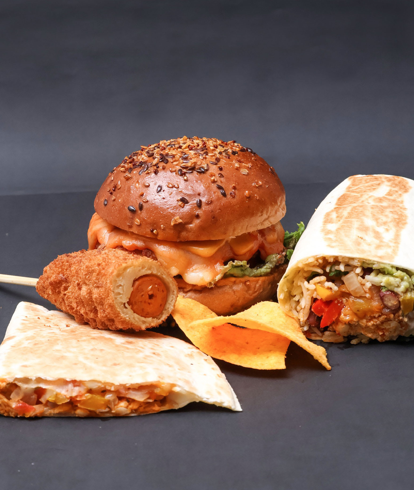 Big Mouth Burger & Burrito - Logo