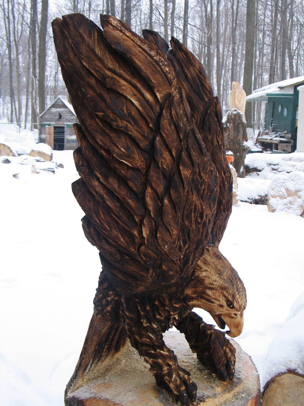 Big Wood &a; Carving Co - Logo