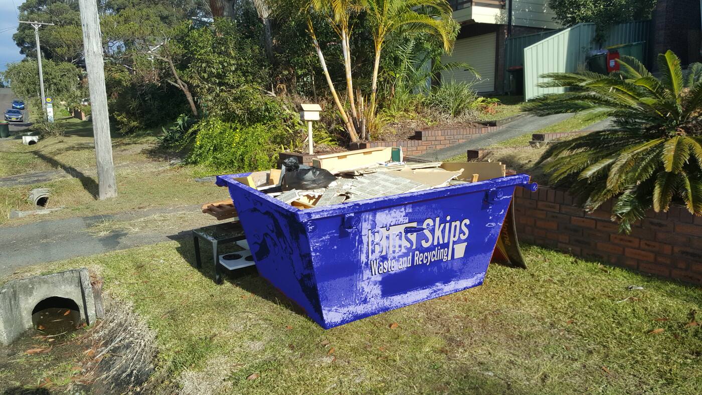Bins Skips Waste and Recycling - Logo