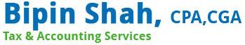Bipin Shah, CPA, CGA, Tax &a; Accounting Services - Logo