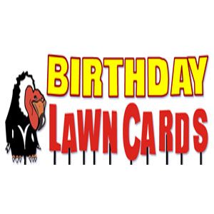 Birthday Lawn Cards - Logo